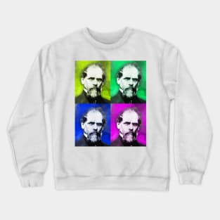 John A. Roebling Snow Portrait | John A. Roebling Artwork 14 Crewneck Sweatshirt